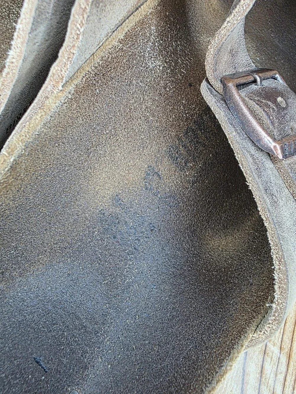 Birkenstock size buckle